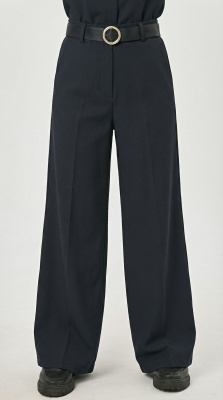 2201KG Брюки палаццо д/д (темно-синий весь размерный ряд)