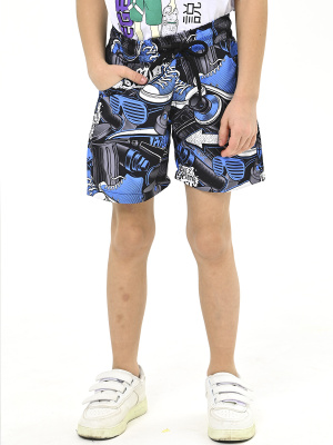 3093 Шорты плават. д/м (черный,индиго весь размерный ряд)