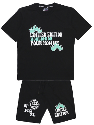 3109 Костюм д/м (черный 164)