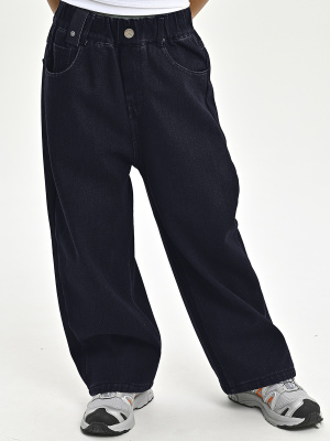 B2531-Ch Джинсы утепленные д/м (темно-синий весь размерный ряд)