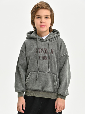 5078-Ch Толстовка утепленная д/м (хаки весь размерный ряд)