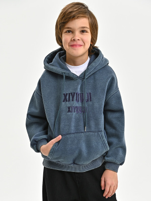 5078-Ch Толстовка утепленная д/м (морская волна весь размерный ряд)