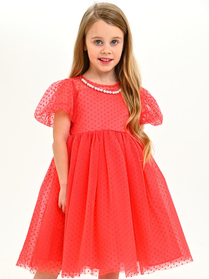 2385KG Платье д/д (коралловый весь размерный ряд)