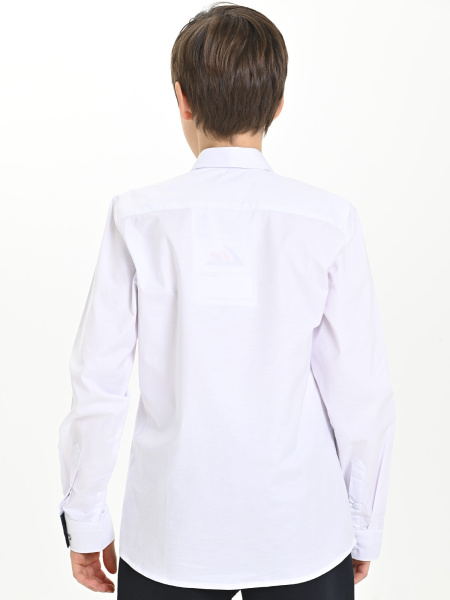 4978 Рубашка дл.р. д/м (белый весь размерный ряд)