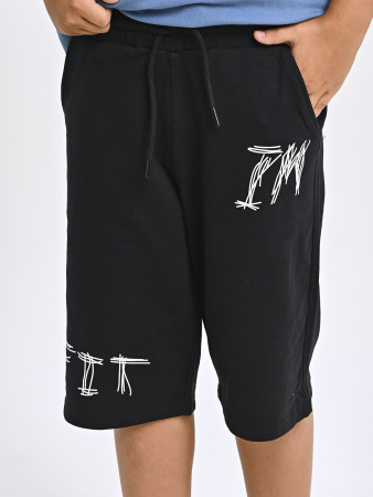 5371 Бриджи д/м (черный весь размерный ряд)