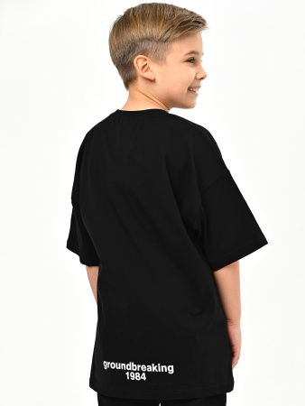 3014 Футболка д/м (черный весь размерный ряд)