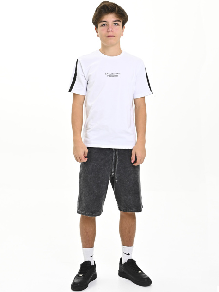 4627 Футболка д/м (белый весь размерный ряд)