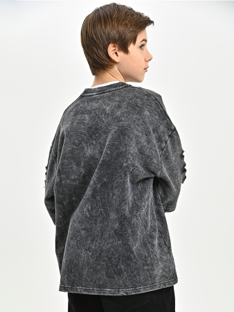 5158 Толстовка д/м (темно-серый весь размерный ряд)