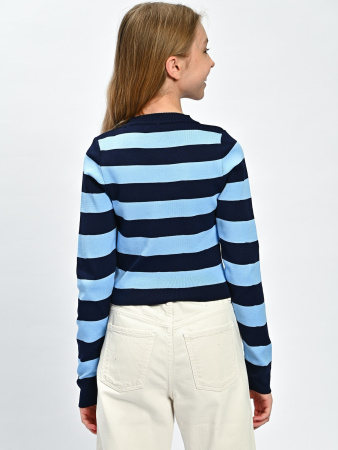 1436 Джемпер д/д (1436_Sum-т.синий-158)