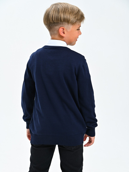 2482 Джемпер д/м (темно-синий весь размерный ряд)