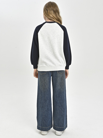 85Q331-Ch Джемпер д/д (белый весь размерный ряд)