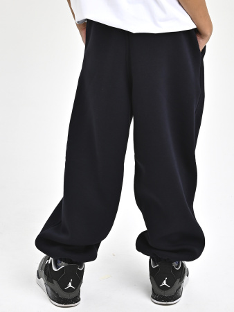 4899 Брюки спорт. д/м утепл. (темно-синий весь размерный ряд)