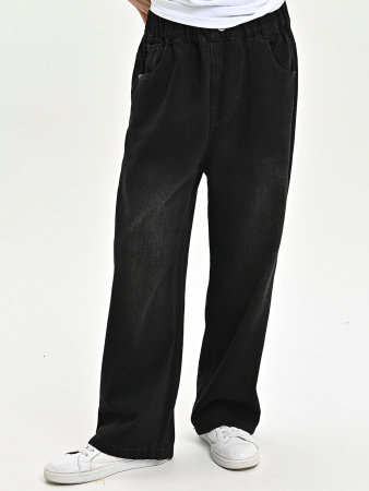 A958-Ch Джинсы д/м (черный весь размерный ряд)