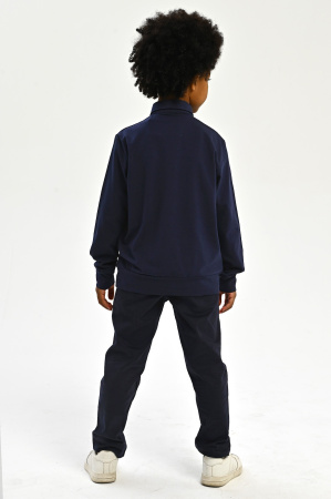 2441 Поло дл.р. д/м (темно-синий весь размерный ряд)