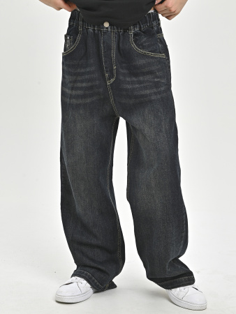 25299-Ch Джинсы д/м (синий весь размерный ряд)