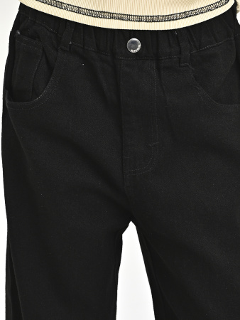 95190-Ch Джинсы д/д (черный весь размерный ряд)