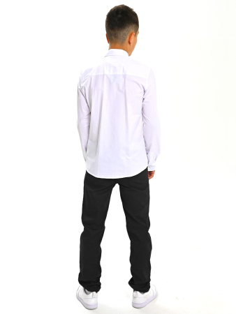 2666-1 Рубашка дл.р. д/м (белый весь размерный ряд)