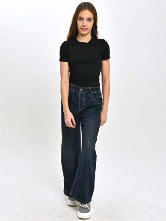 T9016-Ch Джинсы утепленные д/д (синий весь размерный ряд)