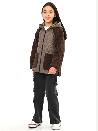 2363KG Жакет д/д (коричневый 36)