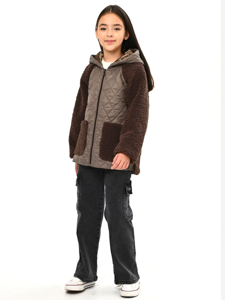 2363KG Жакет д/д (коричневый 36)