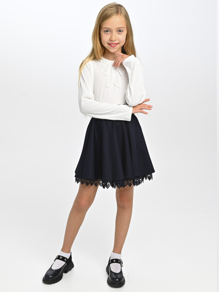 2419KG Блузка дл.р.  (белый весь размерный ряд)