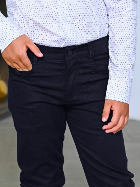2321 Брюки д/м (темно-синий-122)