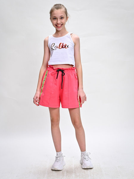 10426 Топ д/д (белый размер 146)