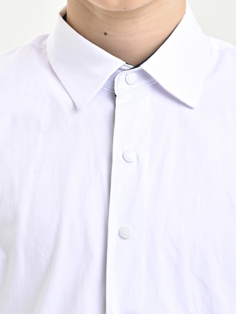 4854 Рубашка дл.р. д/м (белый весь размерный ряд)