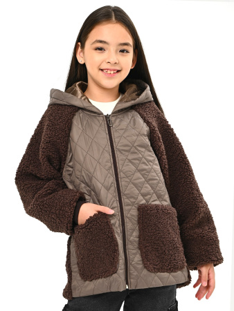 2363KG Жакет д/д (коричневый 36)