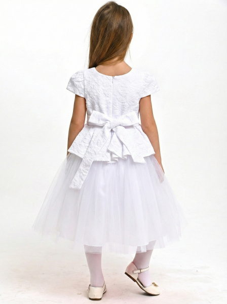 3237-Ch Платье д/д (белый 104)