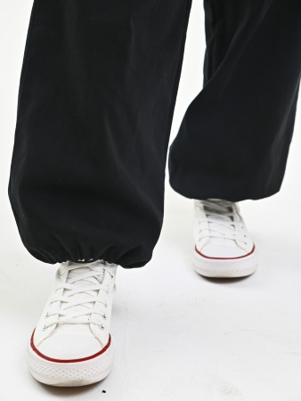 2348KG Брюки д/д карго (черный весь размерный ряд)