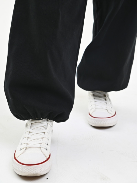 2348KG Брюки д/д карго (черный весь размерный ряд)