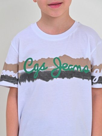 2030 Футболка д/м (белый весь размерный ряд)