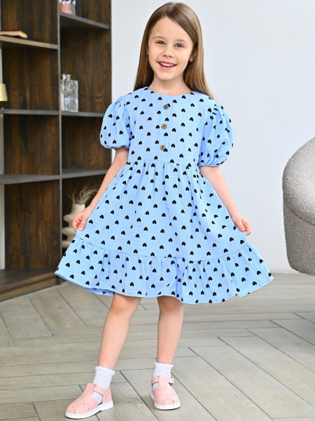 2407KG-1 Платье (голубой 32(122))