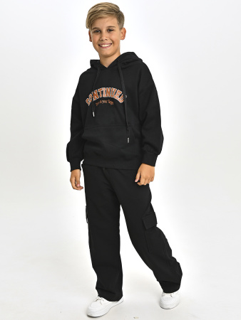 T03-Ch Толстовка д/м (черный весь размерный ряд)