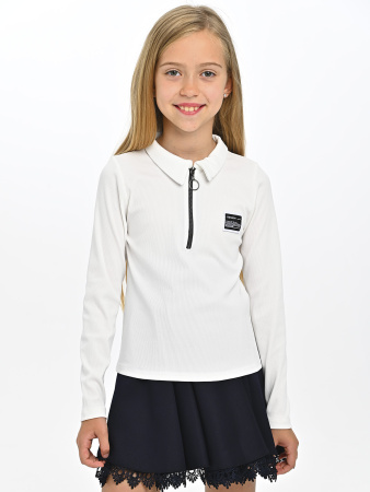 2415KG Блузка дл.р.  (белый весь размерный ряд)