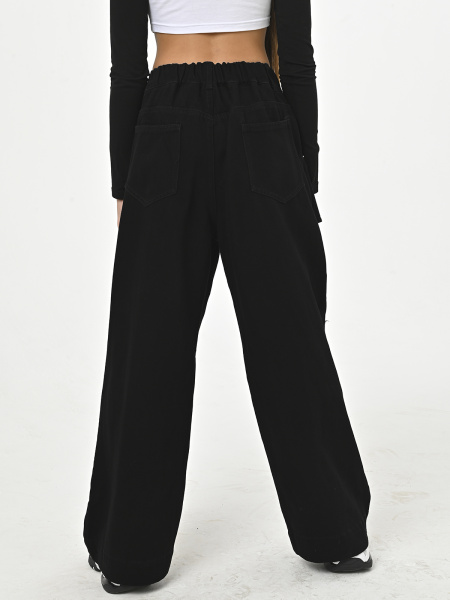 C25622-Ch Джинсы д/д (черный весь размерный ряд)