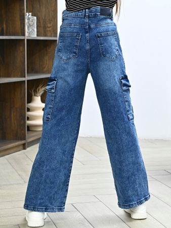 30683 Джинсы д/д (синий весь размерный ряд)