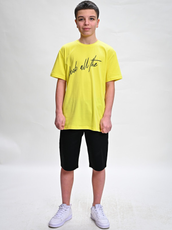 2294 Футболка д/м (желтый весь размерный ряд)