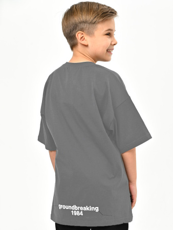 3014 Футболка д/м (серый весь размерный ряд)