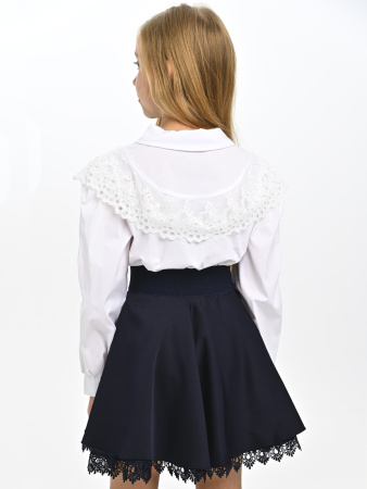 B-613 Блузка д/д (белый весь размерный ряд)