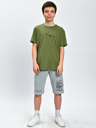 2231 Футболка д/м (хаки весь размерный ряд)