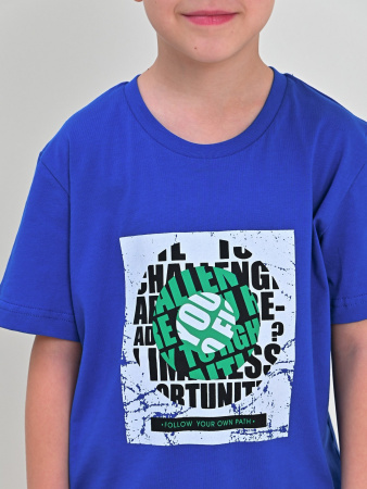 2052 Футболка д/м (индиго весь размерный ряд)