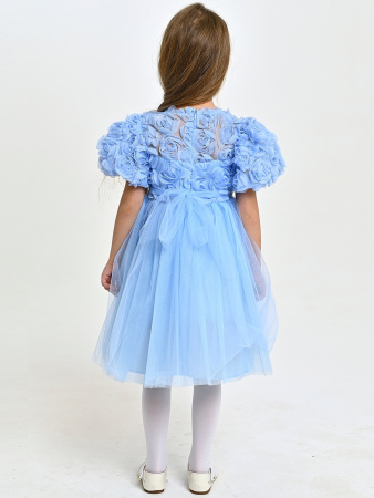 2585KG Платье д/д (голубой весь размерный ряд)