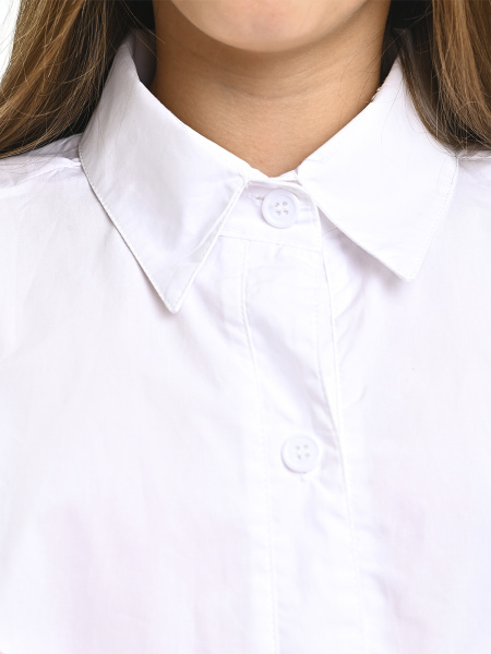 3026-Ch Блузка д/д (белый 170)