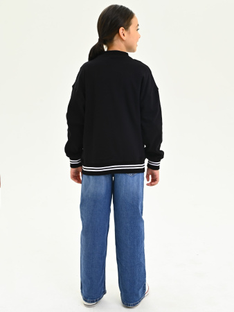 10499 Толстовка утепл. д/д (черный размер 128)