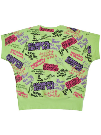 10463 Футболка д/д (салатовый весь размерный ряд)