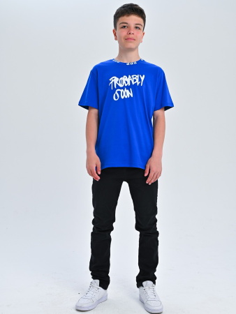 2073 Футболка д/м (индиго размер 152)