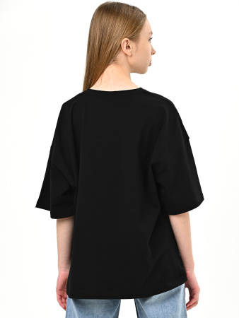 10503 Футболка д/д (черный весь размерный ряд)