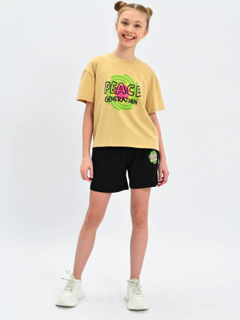 10393 Шорты д/д (черный весь размерный ряд)